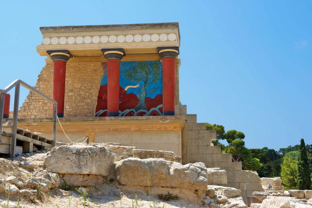 knossos knossos palace heraklion crete